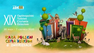 Cała Polska Czyta Dzieciom o ZWIERZĘTACH-plakat